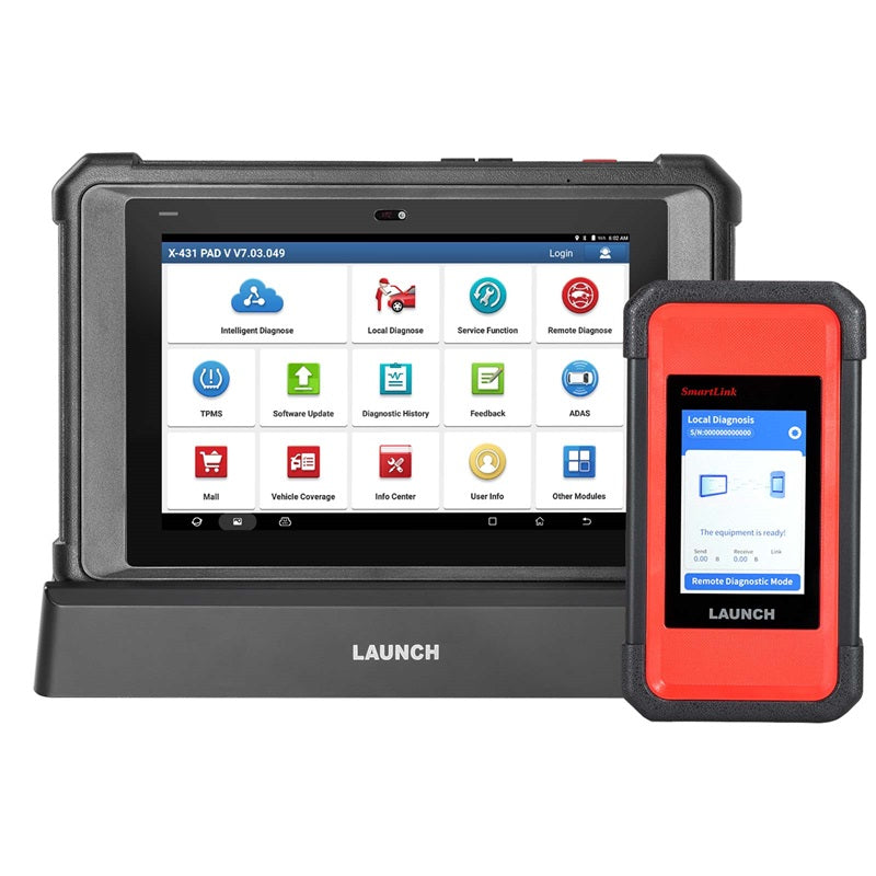LAUNCH X431 PAD V Elite - ECU-Programmierung & Codierung, Vollständige Systemdiagnose, Topologiekarte, Bidirektionale Steuerung