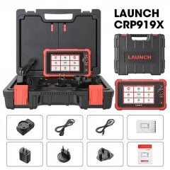 2024 LAUNCH X431 CRP919X Professional Car OBD2 Scan Tool All System ECU Key Coding TPMS Auto Diagnostic Tools OBD2 Scanner