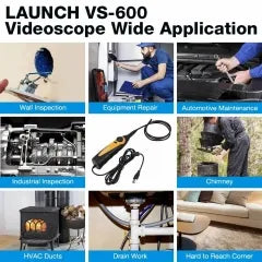 LAUNCH X431 Videoscope HD Inspection Camera VSP-600 for Viewing & Capturing Video & Images