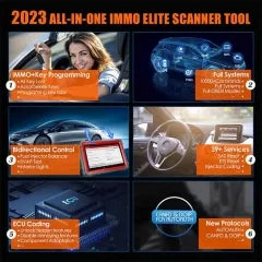 2024 LAUNCH X431 IMMO Plus Key Programming All System Diagnostic Scanner Tool