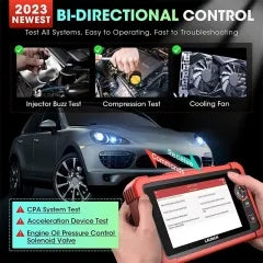 2024 LAUNCH X431 CRP919X Professional Car OBD2 Scan Tool All System ECU Key Coding TPMS Auto Diagnostic Tools OBD2 Scanner