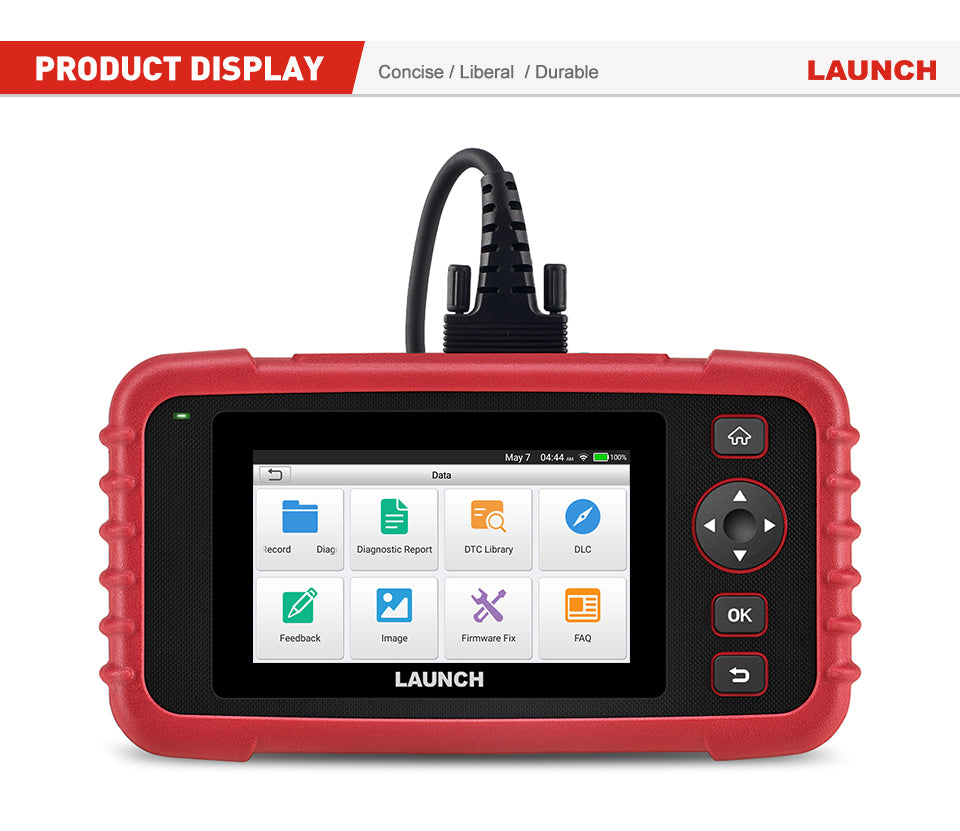 LAUNCH X431 CRP129X OBD2 Scanner moteur ABS SRS AT outil de Diagnostic huile SAS EPB TPMS réinitialiser Creader 129X lecteur de Code OBDII