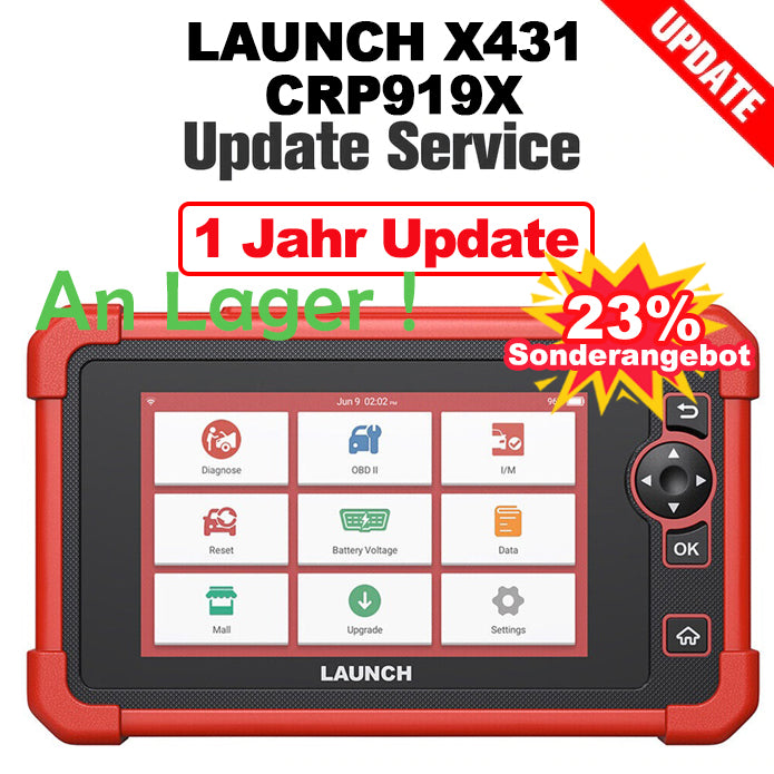 One Year Update Service for LAUNCH X431 CRP919X