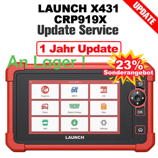 Ein Jahr Update Service für LAUNCH X431 CRP919X