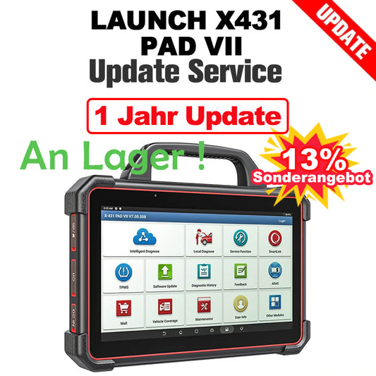 Ein Jahr Update Service für LAUNCH X431 PAD VII