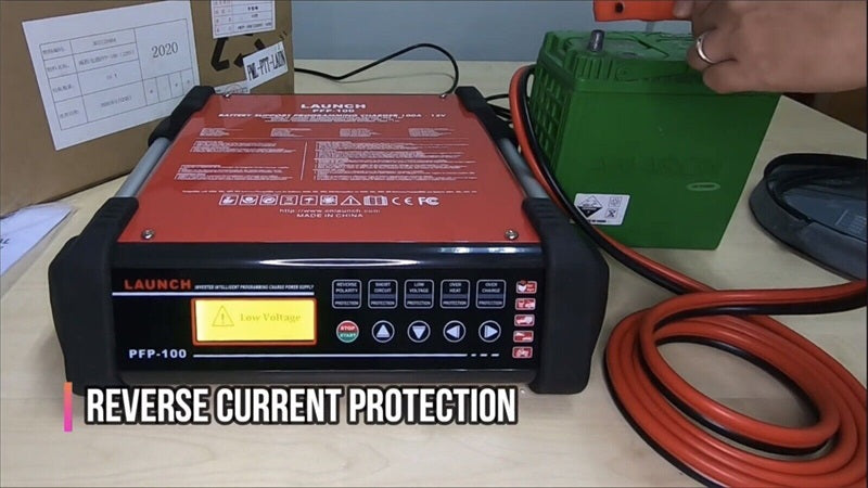 LAUNCH PFP-100 ECU Programming Power Supply and Battery Charger