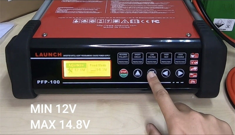 LAUNCH PFP-100 ECU Programming Power Supply and Battery Charger