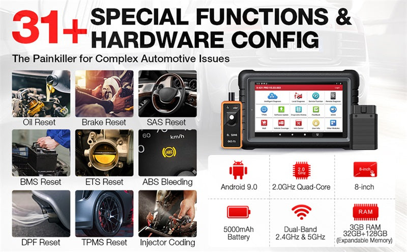 LAUNCH X431 PROS V 5.0 Outils de diagnostic Outil de diagnostic automatique du scanner OBD2