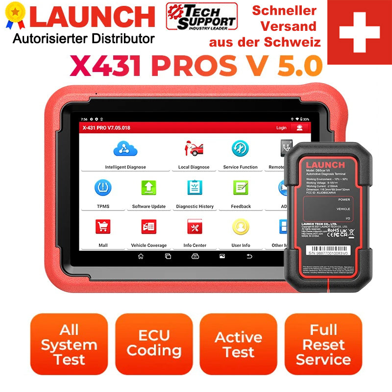 LAUNCH X431 PROS V 5.0 Diagnosetools OBD2-Scanner-Selbstdiagnosetool