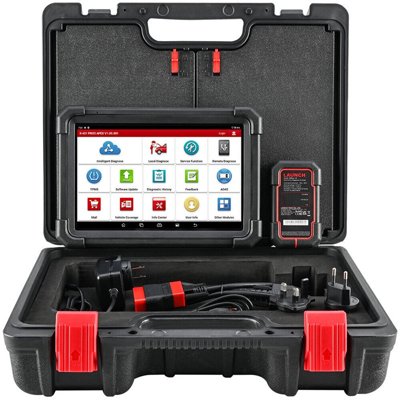 LAUNCH X431 PRO3 APEX Profi KFZ Scan Tool OBD2 Diagnosegerät Auto Scanner Online ECU Codierung Topologiekarte CAN FD & DoIP All-System Diagnostic