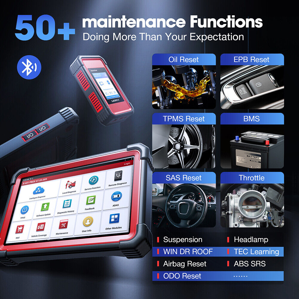 LAUNCH X431 PRO5 Appareil de Diagnostic OBD2 Professionnel pour Voiture NOUVELLE Version 2024