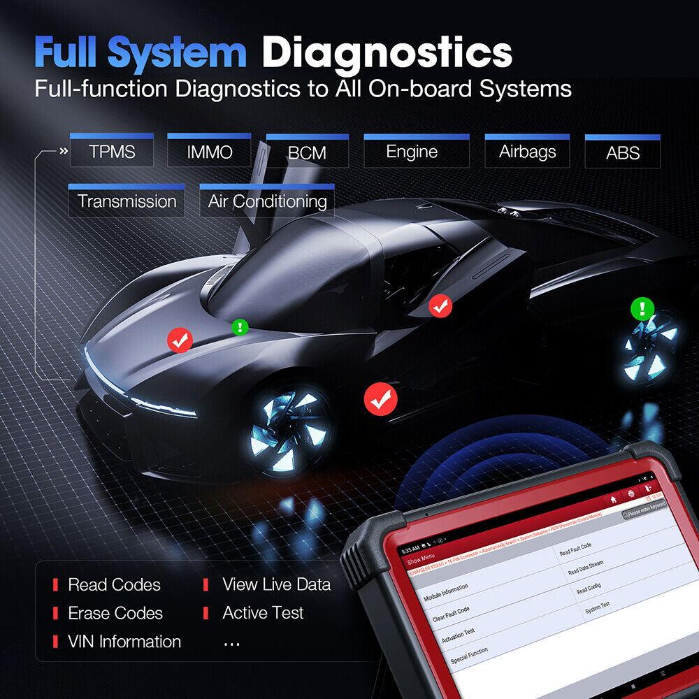 LAUNCH X431 PRO5 Appareil de Diagnostic OBD2 Professionnel pour Voiture NOUVELLE Version 2024