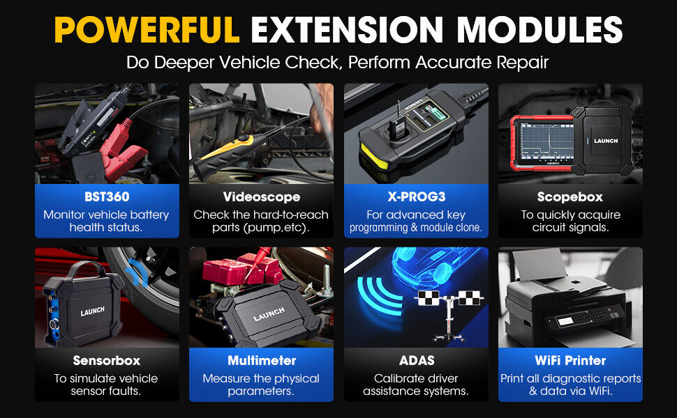 LAUNCH X431 PROS ELITE PROFI OBD2 Outil de Diagnostic Tous les ECU Codant l'Outil de Scanner OBD2