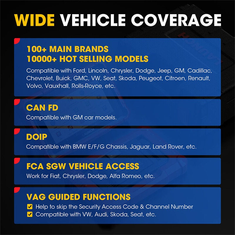 LAUNCH X431 PROS ELITE PROFI OBD2 Outil de Diagnostic Tous les ECU Codant l'Outil de Scanner OBD2