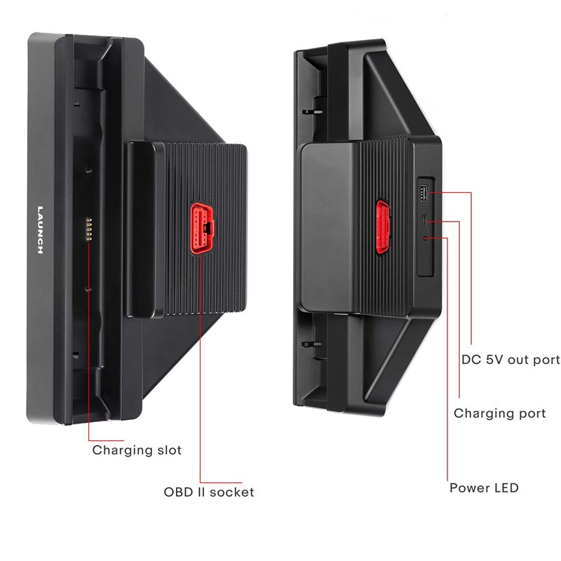 LAUNCH X431 PAD V Elite - Programmation & Codage ECU, Diagnostic Complet du Système, Carte de Topologie, Contrôle Bidirectionnel