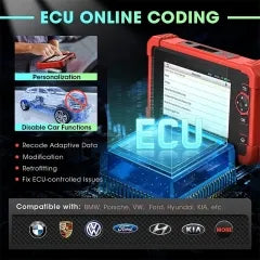 2024 LAUNCH X431 CRP919X Professionnelle outil d'analyse OBD2 de Voiture tout système ECU clé Codage TPMS outils de Diagnostic de Voiture OBD2 Scanner