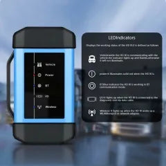 LUANCH X431 V + HDIII V 4.0 pour outil de Diagnostic de voiture de camion lourd 24 V Scanner OBD2 système complet bidirectionnel ferramentas